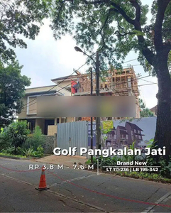 Rumah Baru Murah Strategis di Golf Pangkalan Jati Cinere Dekat Jakarta