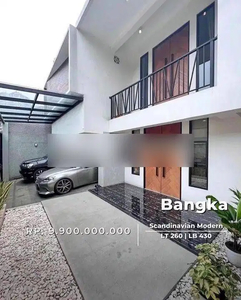 Rumah djual Bangka Kemang Jakarta Selatan Scandinavian