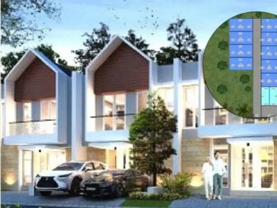 Rumah Dua Setengah Lantai Di Pinggir Jalan 2 Mobil Bintarajaya Bekasi