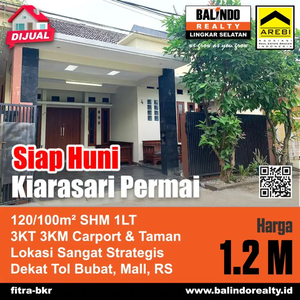 Rumah Kiara sari dekat samsat bandung timur siap huni