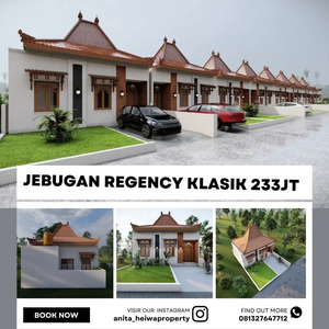 Rumah Klasik Hanya 200jtan Di Jebugan Klaten Legalitas SHM Siap KPR!!!