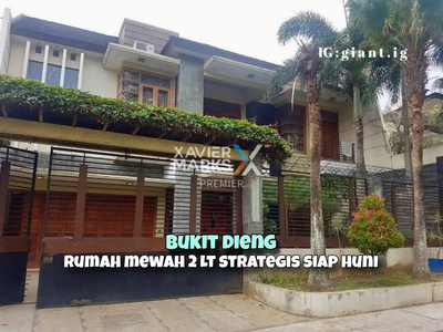 Rumah Mewah 2 Lantai Siap Huni di Bukit Dieng Kota Malang