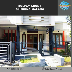 Rumah Minimalis Cantik 2 Lantai Siap Huni Akses Mobil Di Malang Kota