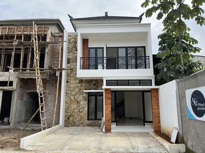 Rumah baru minimalis akses 2 mobil dekat exit Tol Margonda Depok