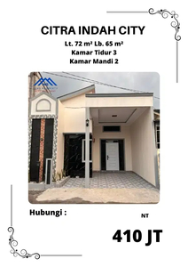 Rumah minimalis full renov di Citra Indah City