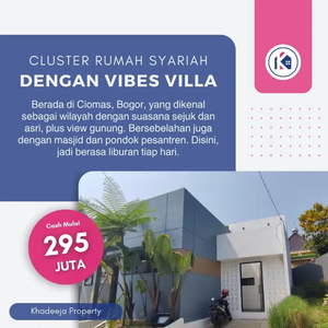 Rumah Minimalis View Pegunungan Ciomas