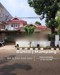 Rumah Murah Hitung tanah di Mampang Jakarta Selatan