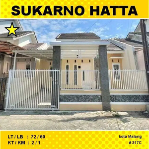 Rumah Murah Luas 72 di Saxophone Sukarno Hatta Suhat UMM Malang _ 317C