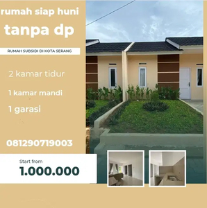 Rumah Siap Huni Tanpa Dp Di Kota Serang Banten