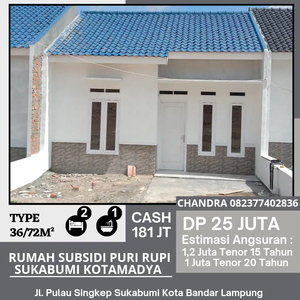 RUMAH SUBSIDI BANDAR LAMPUNG