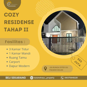 RUMAH SUPER COZY LAGI PROMO HANYA 555JUTA