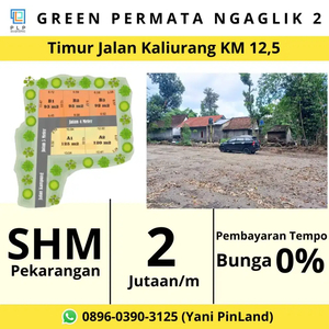 Tanah 200 Jutaan Timur Jalan Kaliurang KM 12,5