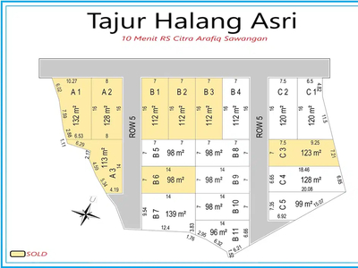 Tanah Bogor Murah Dekat Jl. Raya Bomang, Promo 100 Jt-an Saja