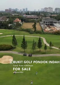 Tanah Dijual di Bukit Golf Pondok Indah Jakarta Selatan