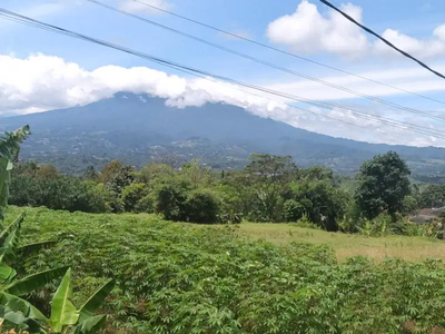 Tanah Kavling Luas 2500 mtr view 2 gunung dekat Lido Bogor