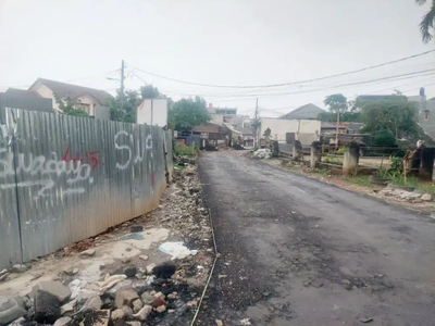 Tanah Kavling Siap Bangun Pinggir Jalan 2 Mobil Di Durensawit Jaktim