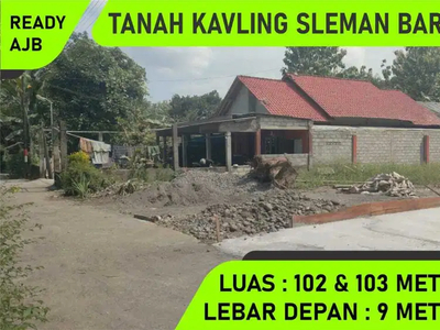 Tanah Murah Sleman barat dekat SMA N 1 Seyegan, bisa dikredit KPT