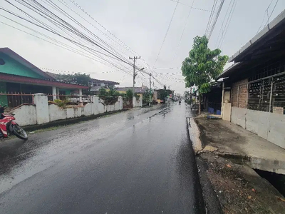 Tanah Pinggir jalan Dekat Jalan SM Raja Murah Medan Amplas