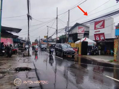 Termurah Jarang Ada Tanah dan bangunan eks bengkel resmi di Bekasi