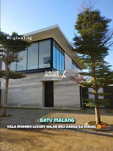 Villa Modern Cakep Wajib Beli Full Furnished di Batu Malang