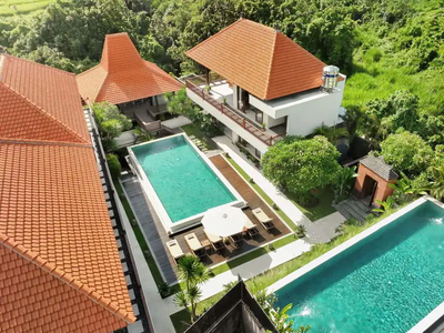 9 BEDROOM LUXURY VILLA FOR SALE LEASEHOLD IN CANGGU SHORTCUT BALI