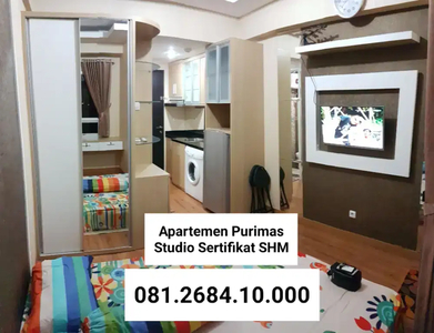 Apartemen Purimas SHM Studio Full Furnish Sebelah Merr Kampus UPN