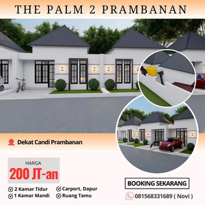 Beli Rumah Sekaligus Investasi di The Palm 2 Dekat Exit Tol 200 Jt an