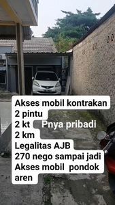 Di jual Murah 2 Pintu Rumah Kontrakan Di Pondok aren