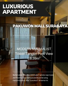 DIJUAL CEPAT Apartemen Tanglin Pakuwon Mall Surabaya