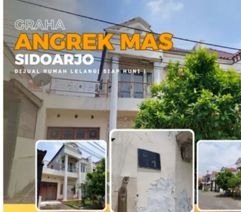 DIJUAL LELANG RUMAH GRAHA ANGGREK MAS SIDOARJO