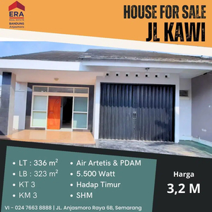 Dijual Rumah di Jl. Kawi