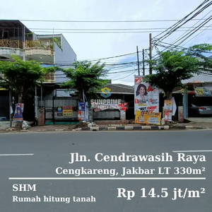Dijual Rumah Hitung Tanah Jl Cendrawasih, Cengkareng,Jak Bar