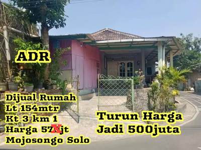 Dijual Rumah Mojosongo Solo