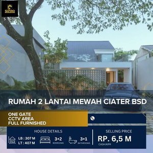 DIJUAL RUMAH NYAMAN DAN ASRI NUSALOKA BSD