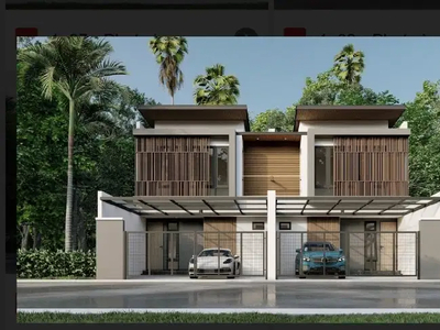 Dijual Rumah On Progress Modern Tropical di Sutorejo