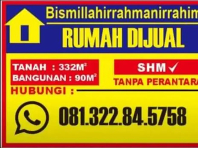 Dijual Rumah & Toko milik pribadi