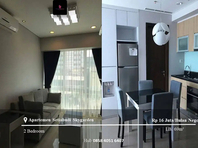 Disewakan Apartement Setiabudi Skygarden Low Floor 2BR Full Furnished