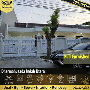 Disewakan Rumah Dharmahusada Indah Utara Surabaya