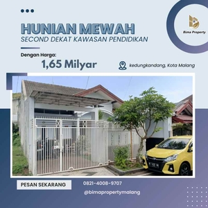 Hunian Mewah Second Dekat Kawasan Pendidikan Nego Kota Malang