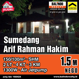 Jual Cepat Rumah Siap Huni Dekat Alun-alun Sumedang