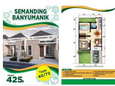 Jual rumah baru murah di Banyumanik Semarang Ungaran undip Tembalang
