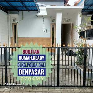 Jual rumah siap huni dekat Polda Denpasar Kreneng Bali