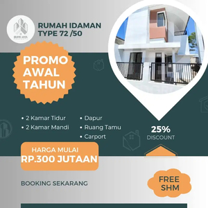 Miliki rumah murah minimalis harga ekonomis di Bandung