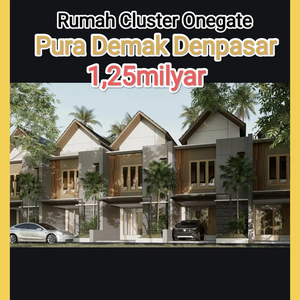 Perumahan KPR Cluster Onegate Pura Demak Denpasar Bali