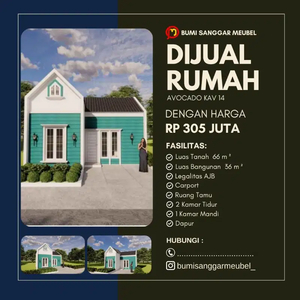 Properti jual Rumah Baru Murah Bisa di Cicil