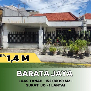 Pusat Kota Anti Blusuk‼️Jual Rumah Barata Jaya Lebar 8 meter