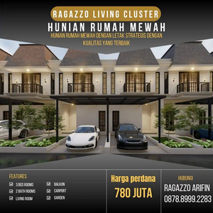 ragazzo living cluster rumah mewah bergaya american classic serpong