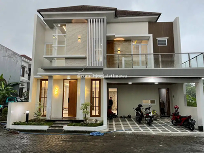 Rumah Baru Kolam Renang Dalam Perumahan JL Kaliurang Km 9 Dekat UGM