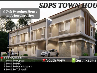Rumah baru minimalis Simpang Darmo Permai Selatan Tersedia 4 unit