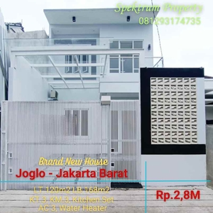 Rumah Baru Modern Minimalis Di Joglo Jakbar Lt120 Lb168 Rp28m